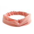 thumbnail image 1 of Diadema con nudo cruzado para mujer, bandas elásticas para el cabello, diadema suave de Color sólido para niña, accesorios para el cabello, envoltura para la cabeza anudada trenzada, 1 of 4