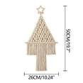thumbnail image 4 of ABPWLY Christmas Tree Lace Wall Tapestry Hanging Decorations, Christmas Tree Boho Tapestry, Christmas Ornament for Bedroom Livingroom, 4 of 4