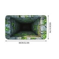 thumbnail image 2 of 3D Optical Illusion Rug - Vortex & Bottomless Hole Design Non-Slip Doormat | Indoor/Outdoor Use for Entrance, Living Room, Playroom & Office, 2 of 5