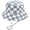 Blue, variant on Baby Bucket Hat Breathable Cotton Adjustable Sun Cap for Boys Girls Outdoor Light Blue 12-36 Months