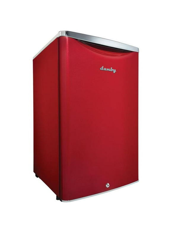 4.4 cu. ft. Contemporary Classic Compact Refrigerator, Red