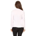 thumbnail image 4 of MOA COLLECTION Women's Casual Long Sleeve Drape Front Open Jacket Cardigan, 4 of 6