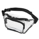 thumbnail image 2 of Riñonera transparente de PVC resistente al agua con cremallera multiusos para viaje negro YUNYI BRAND  Deportes, 2 of 8