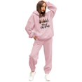 thumbnail image 1 of Heiheiup Ladies Christmas Tree Print Casual Loose Two Piece Pantsuit, 1 of 4