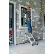 Little Giant Jumbo Step, Model 3 step, 375 lbs capacity rated, aluminum stepstool