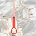 thumbnail image 2 of Frusde 2pcs Pet Pill Plunger Popper for Small Cats Dogs Pill Gun Dispenser Shooter Soft Tip Tablet Syringe Pusher-Red, 2 of 6