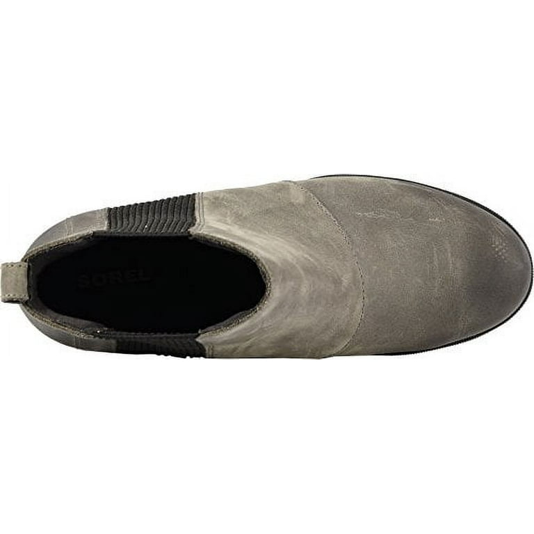 Joan of arc cheap wedge chelsea boot
