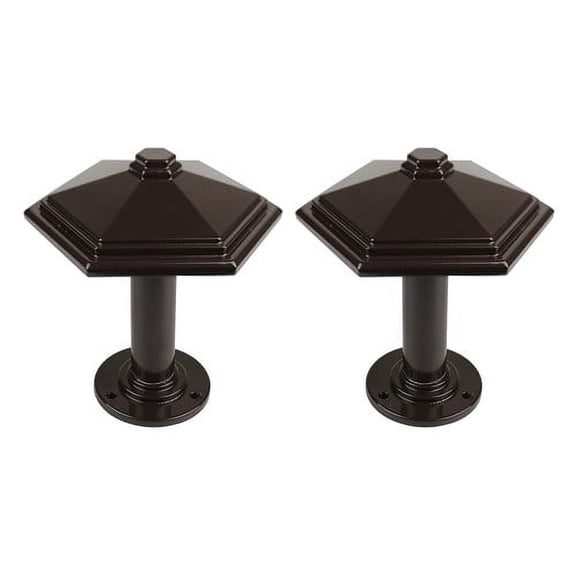 Urbanest Esagono Metal Drapery Medallion Curtain Holdback (Set of 2)