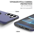 thumbnail image 3 of S22 Plus Case, Samsung Galaxy S22 Plus Case with HD Screen Protector, [Military Grade] Shockproof Protection Case with 360° Magnetic Ring Holder Kickstand Case for Galaxy S22 Plus, Blue, 3 of 16