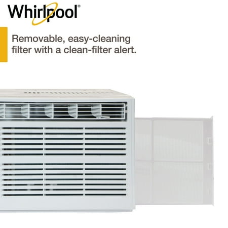 Whirlpool - 150 Sq. Ft 5,000 BTU Window Air Conditioner - White