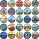 thumbnail image 5 of Stickers Funimost 50 piezas de estados de EE. UU. de vinilo impermeables, 5 of 7