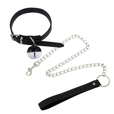 

Chain Jewelry Metal For Women Choker Accessories Rope Bell Necklace Rope Necklace Punk Pendant Link Leather Kitty Collar Traction With Bell Accessory Pasties Bras for Women