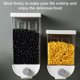 thumbnail image 4 of Kearding Dispensador de cereales para colgar en la pared, contenedor de granos de alimentos secos para cocina, contenedor de almacenamiento de 1500ml, 4 of 6