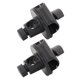 thumbnail image 3 of 2 piezas Boom Boom Mount Horizontal Armas Conector Clip Adaptador Adaptador Ajustación de giro ajustable Para soporte de micrófono Soporte de fotos Accesorios de fotos de fotos, 3 of 6