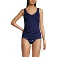 thumbnail image 3 of Lands' End Chlorine Resistant Underwire Tankini Swimsuit Top, 3 of 3