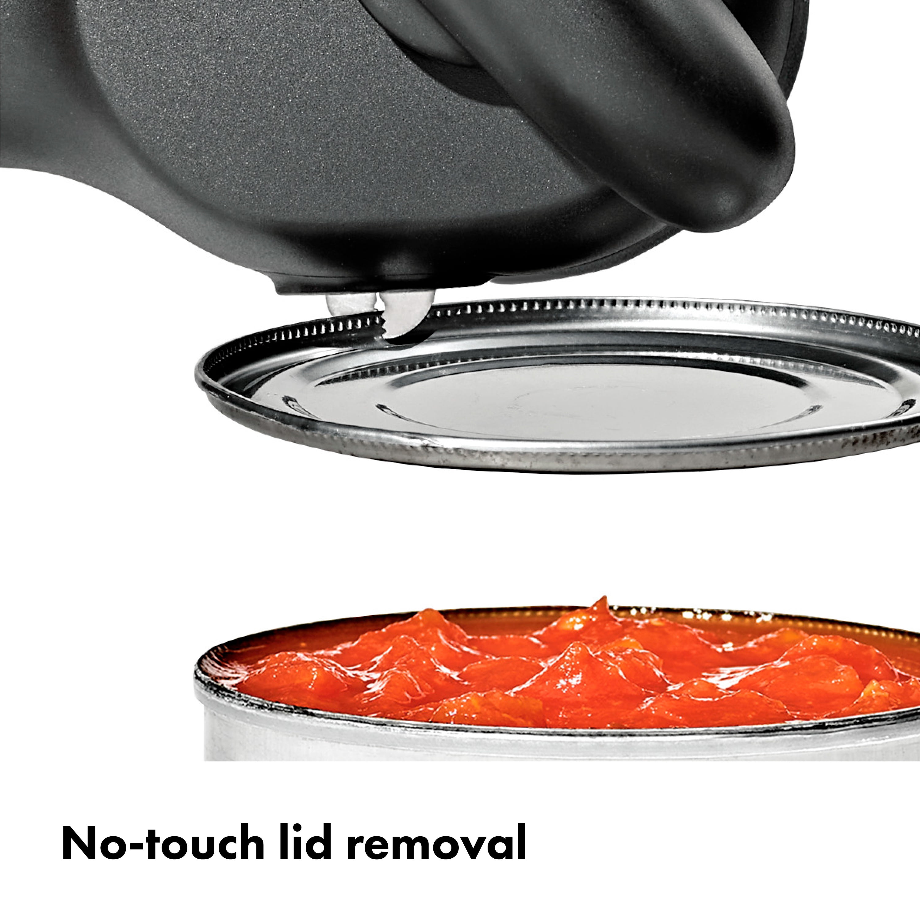 OXO SoftWorks Smooth Edge Can Opener – Side-Cutting, No-Touch Lid Removal, Stainless Steel Blade, Non-Slip Grip