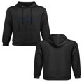 thumbnail image 2 of Sudadera con capucha sencilla y divertida, de algodón agradable para la piel, top casual unisex.(XL), 2 of 5