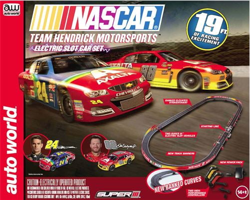 a team slot car set