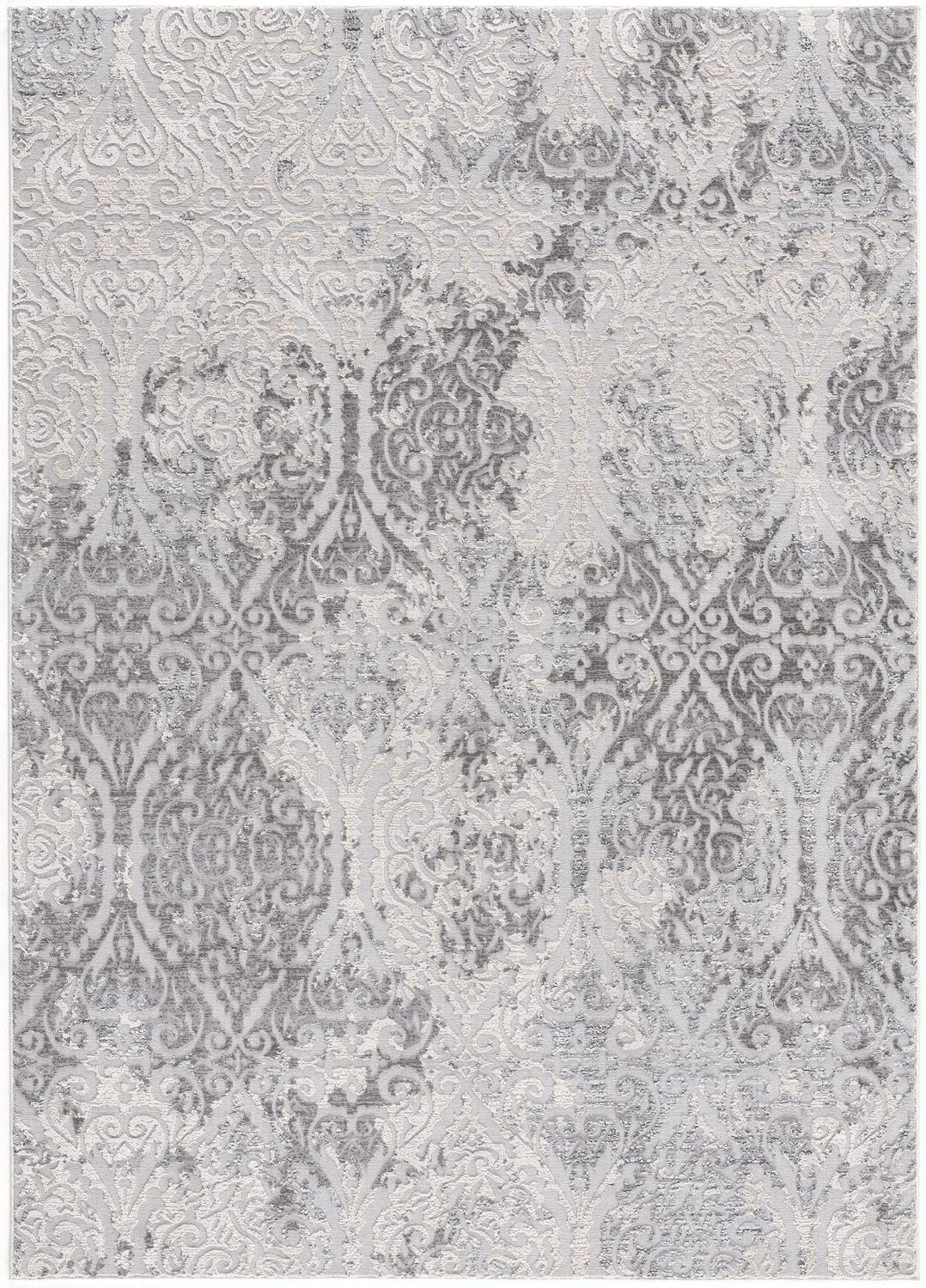 Rug Branch Oasis Collection Modern Damask Area Rug