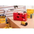 thumbnail image 3 of Kodak M35 35mm Film Camera (Flame Scarlet) - Focus Free, Reusable, Built in Flash, Easy to Use, 3 of 4