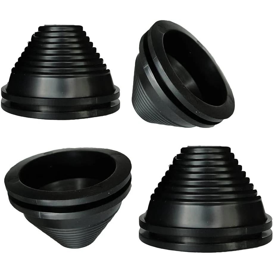 4-Pack Firewall Plug Grommets for Synthetic Wire Protection, 2.1" ID