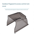 thumbnail image 6 of Doorbell Rain Cover, Transparent Doorbell Water Shield Waterproof Protector Doorbell Access Control Attachment, 6 of 7