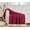 Burgundy, variant on Noble House Soft Plush Braided Sherpa Throw Blanket for Lounging on Couch 50" x 60" - Burgundy