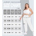 thumbnail image 4 of Plus Size Sweatpants for Women Drawstring Jogger Pants Loose Fit Elastic Waist Workout Lounge Pants with Pockets,1X-5X, 4 of 4
