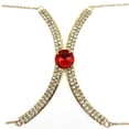 thumbnail image 3 of Cadena de Pecho de de de Imitación, Accesorios de de Moda Cadena de Ropa Interior Simple, Cadena de Cuerpo, Prom , Oro Sunnimix  Cadena de pecho, 3 of 8