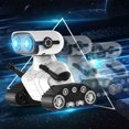 thumbnail image 3 of Robot recargable para niños - Juguete de control remoto con ojos LED - Música y sonidos interesantes - Para niños de 3, 4, 5, 6, 7, 8 años - Regalo para niños y niñas - Blanco JAMW Sencillez, 3 of 5