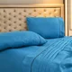 thumbnail image 5 of Juego de Sábanas Matrimonial 2800 Hilos Extra Suave Premium Textura Flores Soft Nature, 5 of 5