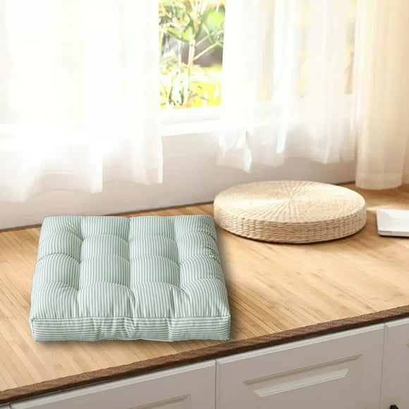 Vadktai Chair Cushions 18"x18" Square Windows Pad Chair Office Cushion Classroom Stool Student Butt Pad Chair Cushion Floor Butt Pad Squares for Adults Seating