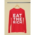 thumbnail image 3 of Bold Anti-Elite Graphic Tee Long Sleeve Men's, 3 of 4