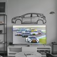 thumbnail image 4 of LaModaHome 2016 Focus ST MK3 Metal Silhouette Wall Art, 4 of 5