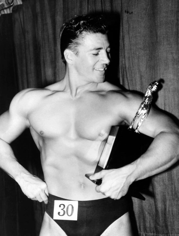 Mickey Hargitay Who Has Just Won The Amateur Mr. Universe Contest In