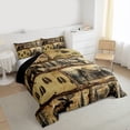 thumbnail image 3 of Homewish Safari Bear Moose Queen Comforter Set,Country Farmhouse Bedding Sets,Jungle Animal Bedding Comforter Set For Adults,Super Cozy Room Decor Reversible,3 Pieces, 3 of 8
