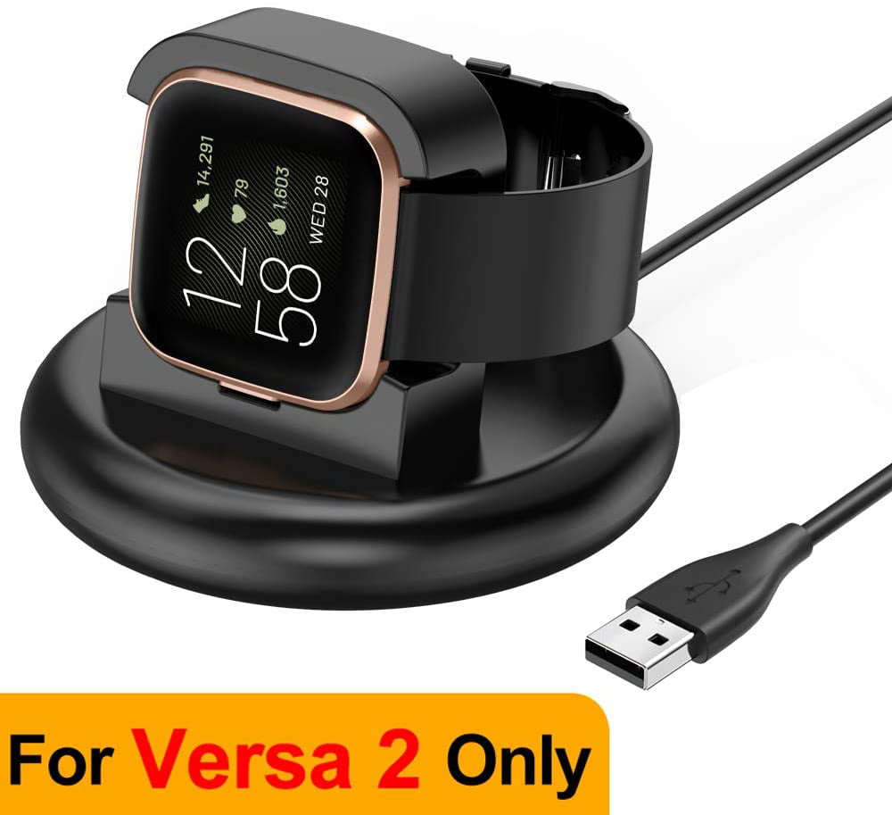 For Fitbit Versa 2 USB Charger Charging Cable Power Dock Cradle Replacement 
