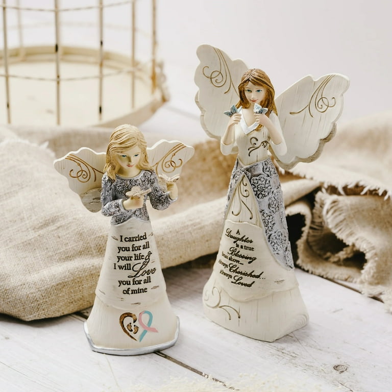 Pavilion Gift Company- Daughter Guardian Angel Figurine, 6 Inch