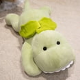 thumbnail image 2 of 21.6in Lying Dinosaur Body Pillow Plush, Stuffed Animal Toy for Sleeping, Soft Dinosaur Doll, Long Neck Dino Cushion, 21.7in Large Plush for Home Decor, 2 of 7