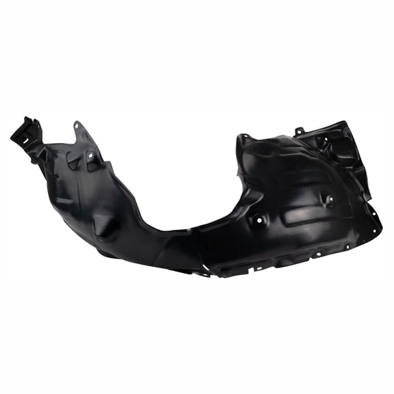 TRQ Front Left Inner Fender Liner Black Drivers Side Fits Select 2021 Lexus ES350 LX1248147