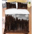 thumbnail image 3 of 3D Cielo Bosque Paisaje Funda de edredón Set Ropa de cama Set Funda de edredón Fundas de almohada 167, 3 of 3
