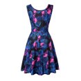thumbnail image 4 of Qiopertar Robes Décontractées Sans Manches pour Femmes Col Rond Robe d'Été Imprimée pour Plage en Solde Livraison Gratuite à Moins de 5$ jusqu'à 90 % de Réduction, 4 of 6