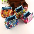 thumbnail image 5 of SPRING PARK Coin Purse Cell Phone Pouch Cute Flowers Embroidered Closure Wallet, 5 of 7