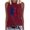 Wine, variant on HomeGardon Summmer Tank Tops Women Plus Size Tops,Women's Fashion Printed Round-Neck Loose Sleeveless T-shirt Pullover,S-XXL