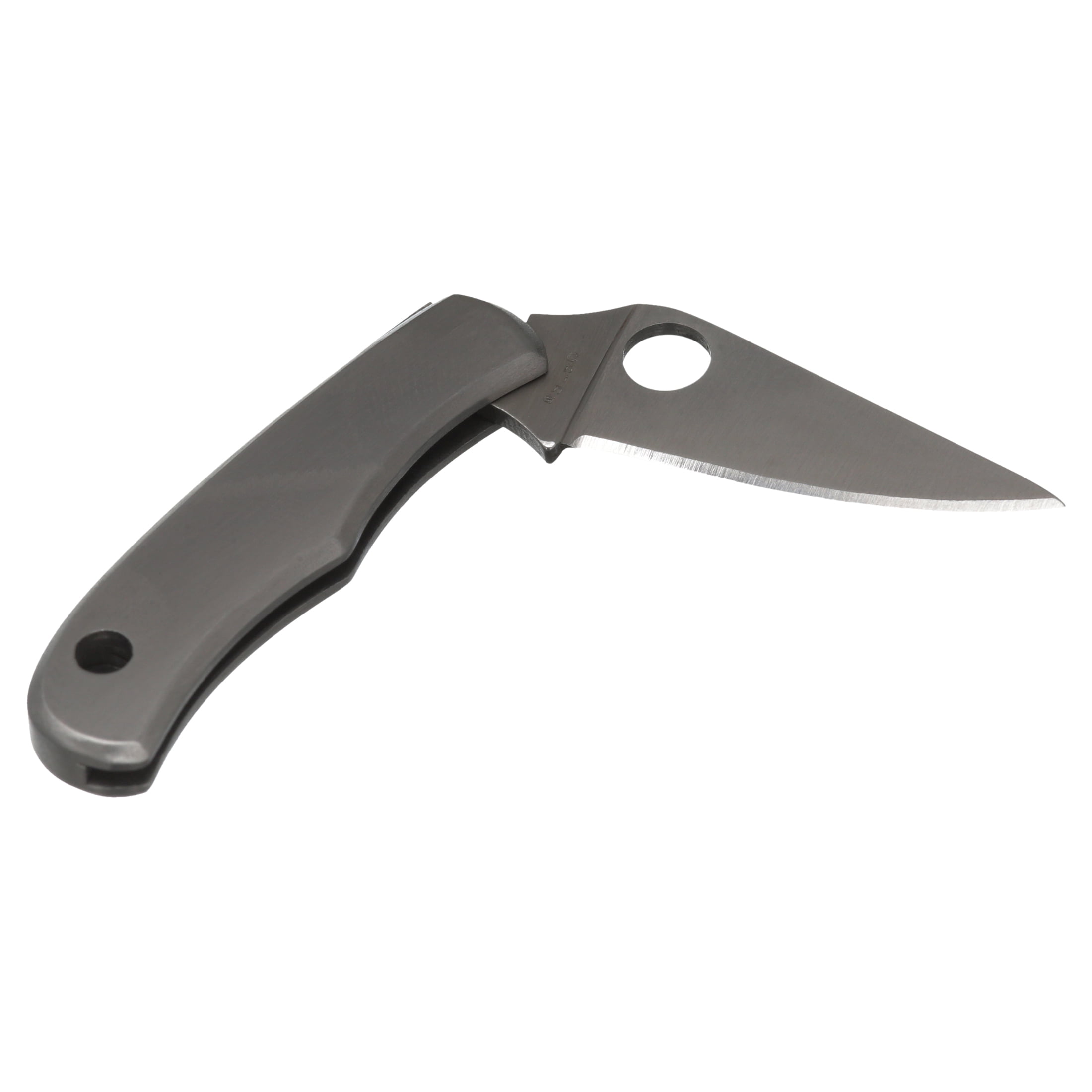 Spyderco Bug Stainless Steel PlainEdge Folding Knife