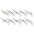 thumbnail image 1 of Pendentifs Barbe, Perles de Barbe Ensemble 10pcs Clés Taille Appropriée Alliage pour Cheveux, 1 of 8