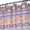 thumbnail image 3 of Waterproof Boho Style Shower Curtain 72x72 Inch Bohemian Colorful Floral Shower Curtains for Bathroom Hotel Home Decor with 12 Hooks, 3 of 5