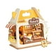 thumbnail image 3 of Bloques de Construcción de Casas de Muñecas en Miniatura para Hacer Tú Mismo, Fáciles de Montar, Se Deben Ensamblar, para Niños Y Adultos, Regalos de panadería, 3 of 8