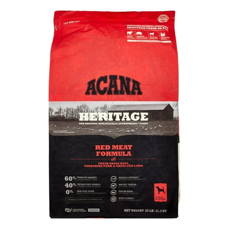 UPC: 0064992503253 | Acana Heritage Meats Formula Grain-Free Beef  Pork & Lamb Dry Dog Food  25 lb