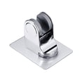 thumbnail image 4 of Soporte ajustable para la ducha del baño con pack de 2 – sin taladrar soporte de pared, soporte de ducha ajustable en ángulo ABS, resistente antioxidante, 7x9,5cm, 4 of 9